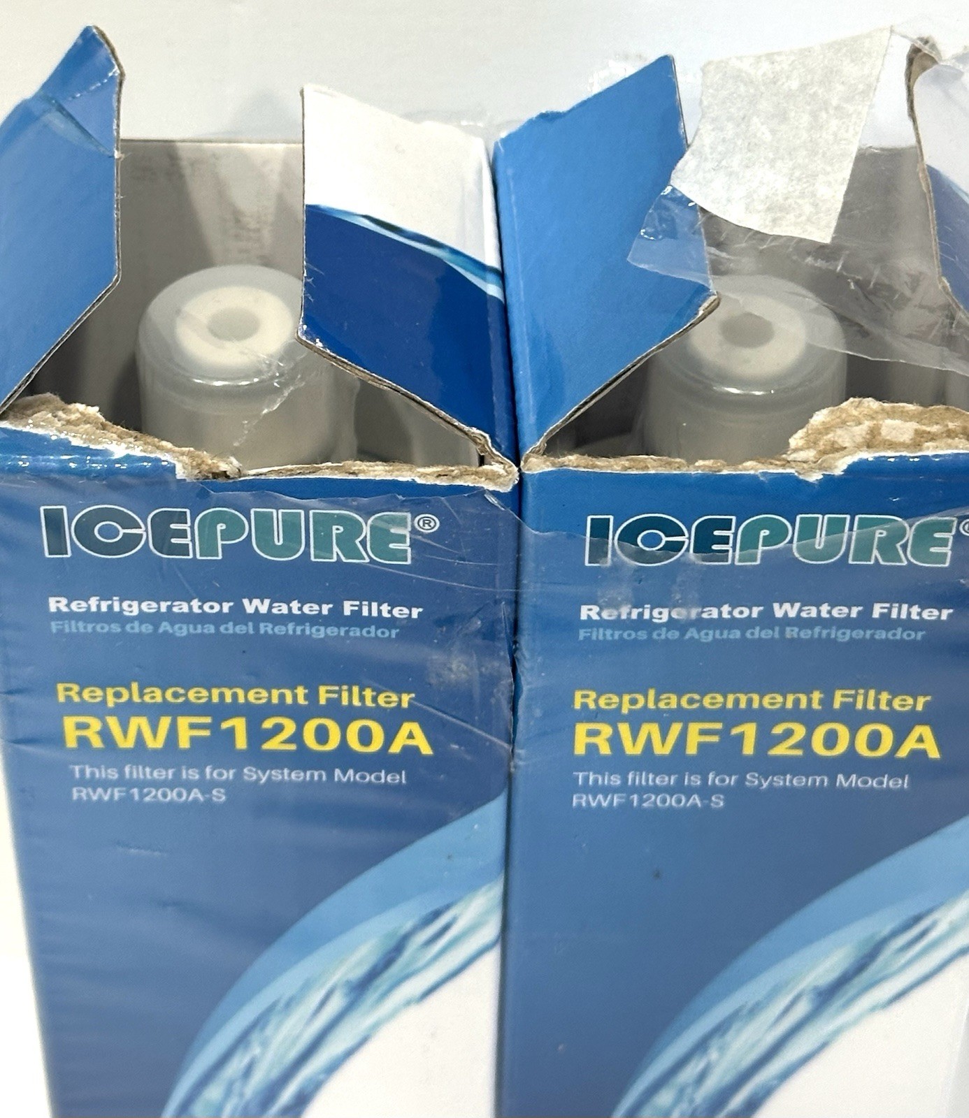 IcePure RWF1200A Replacement Water Filter (2 Pack) NEW Open Box *Ships Free*