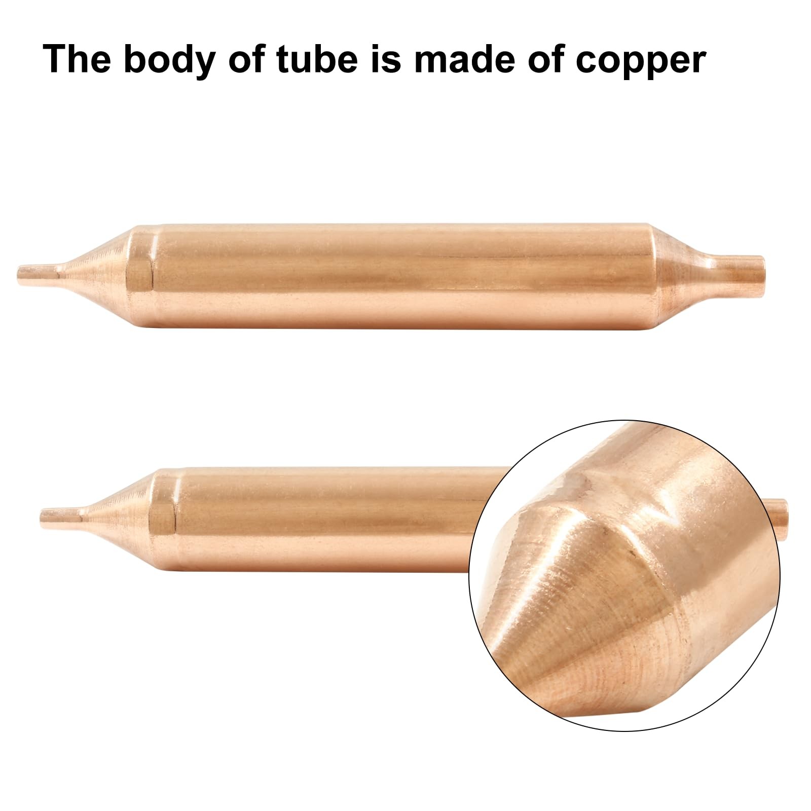 Litoexpe 4Pcs Refrigerator Filter Dryer, Copper Filter Dryer for Refrigeratio…