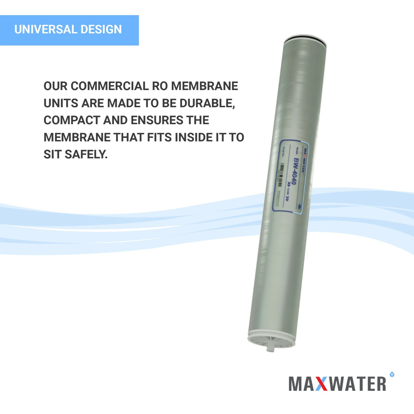 BW 4040 Brackish Water Membrane 4″ X 40″ Replace DOW BW30-4040 & CSM RE-4040-BLN