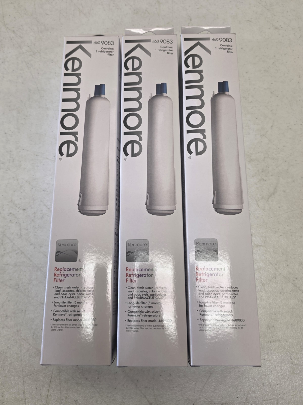 Kenmore 9083 Replacement Refrigerator Water Filter – 3 Pack