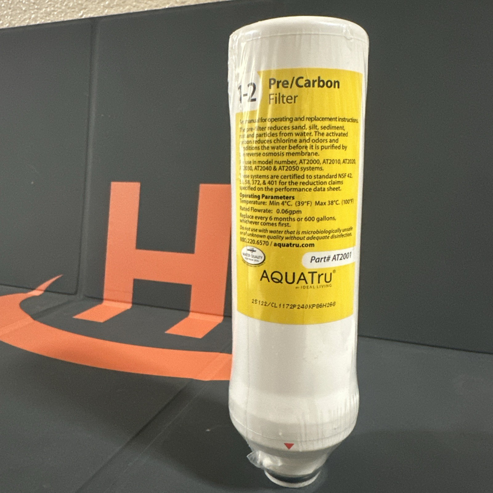 AquaTru Classic Pre/Carbon Filter (Stages 1–2) – Compatible with AquaTru Classic