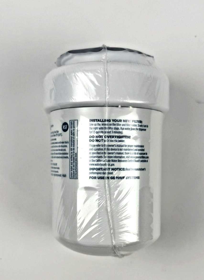 NEW GE MWF Refrigerator Water Filter SmartWater NSF 42/53 Sealed Free Ship