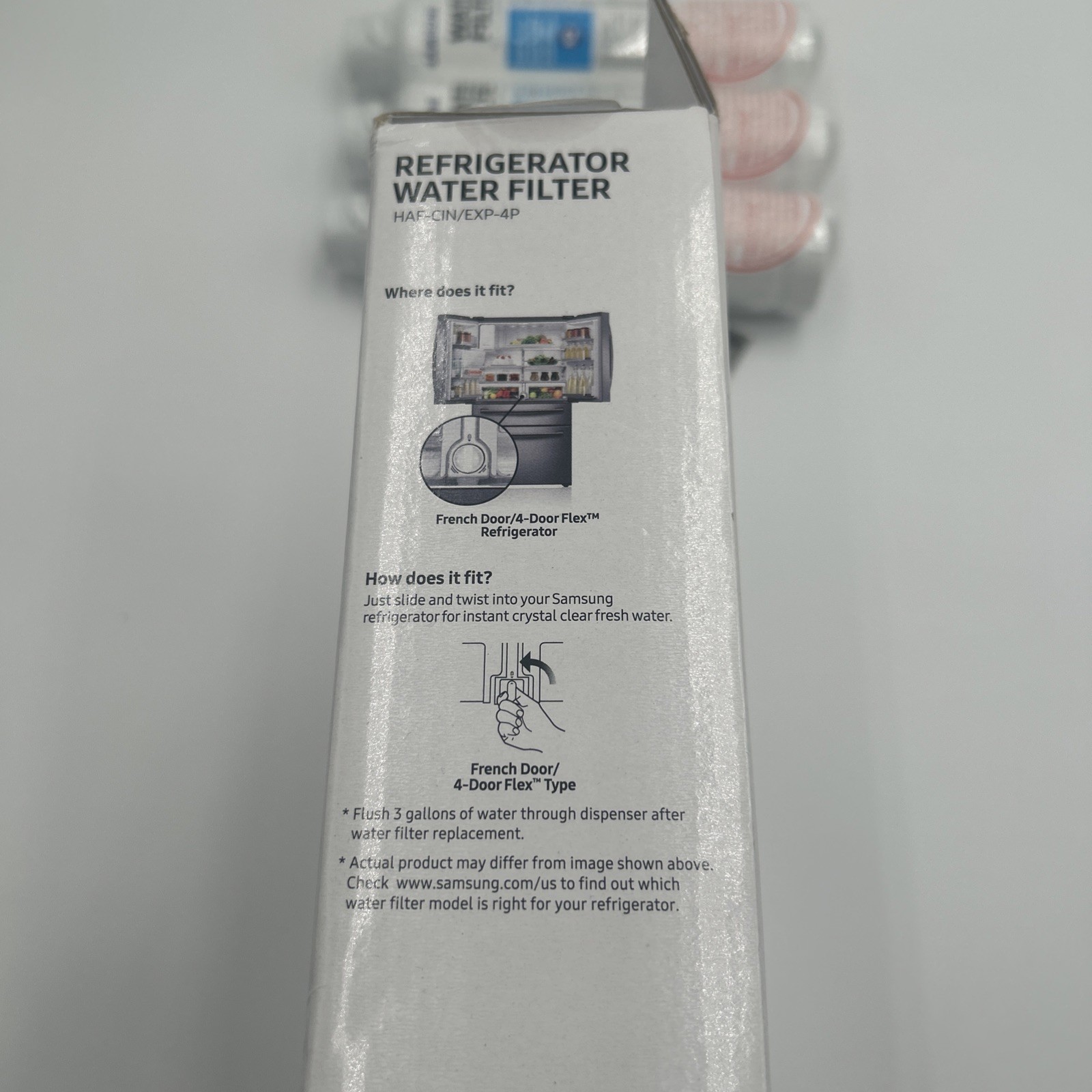 Samsung HAF-CIN/EXP Refrigerator Water Filter White Pack of 3