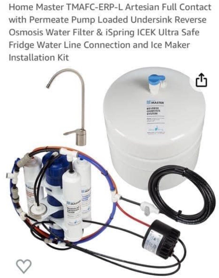 Home Master TMAFC-ERP Artesian Full Contact Undersink Reverse Osmosis Water…
