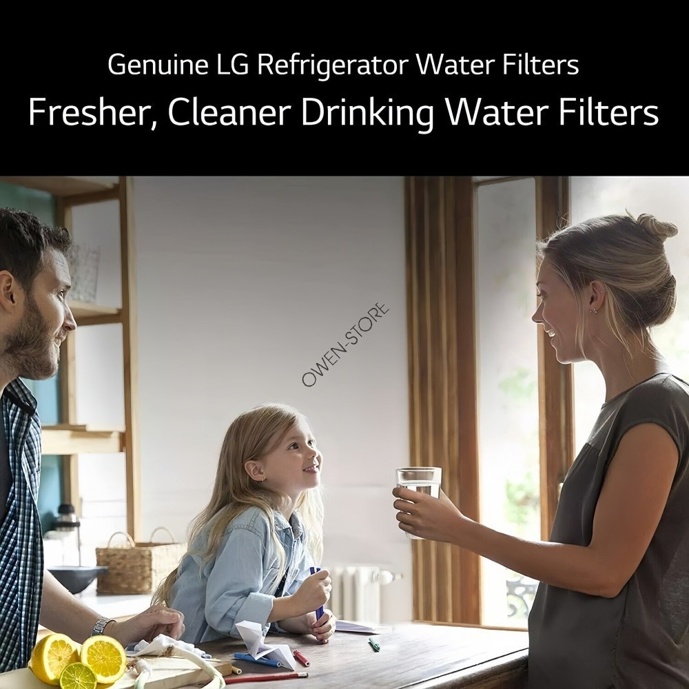 2 4 6Pack LG-LT1000P Refrigerator Fridge Ice Water Filter Replacement GF-D706BSL