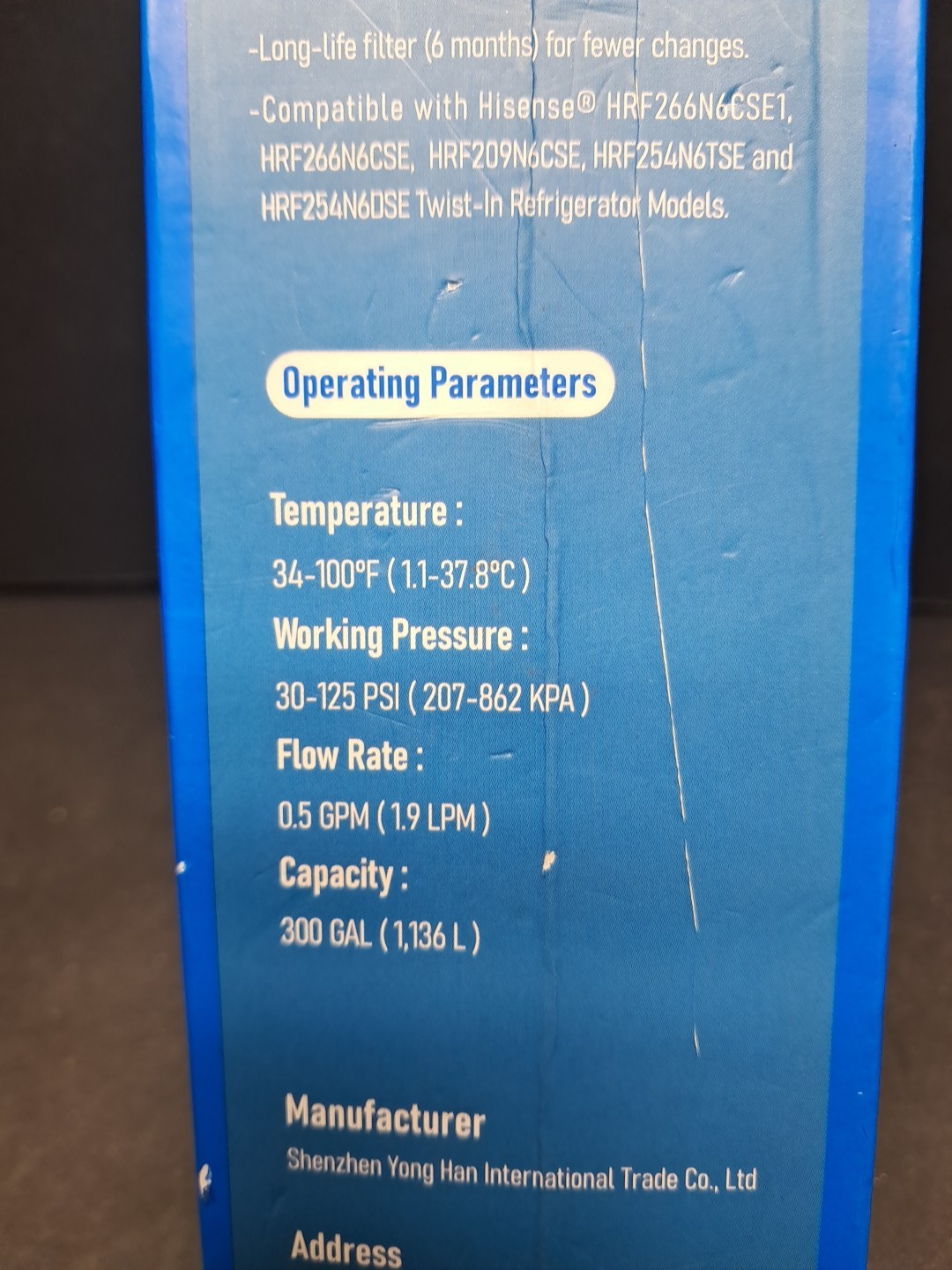 💯 Percola Refrigerator Water Filter Pack 1 See Description Please NIOB