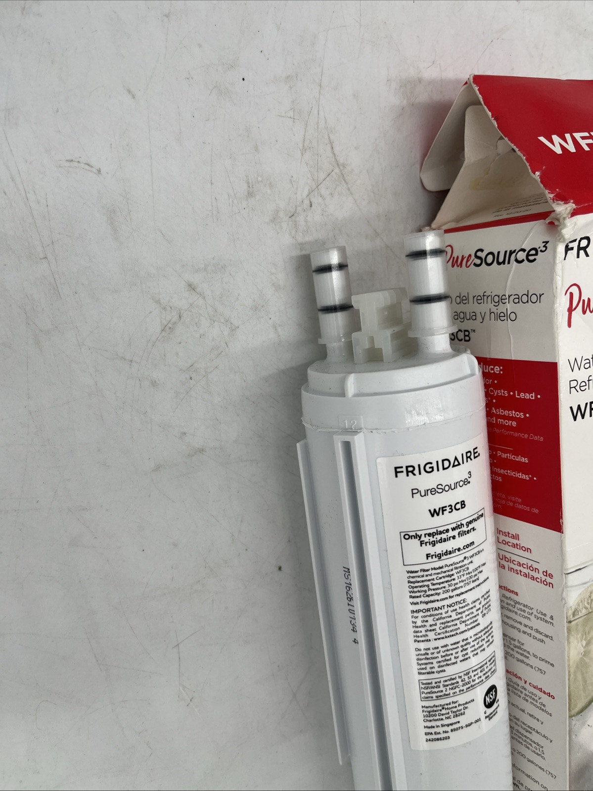 Frigidaire WF3CB Puresource3 Refrigerator Water Filter – White – (Pack of 1)