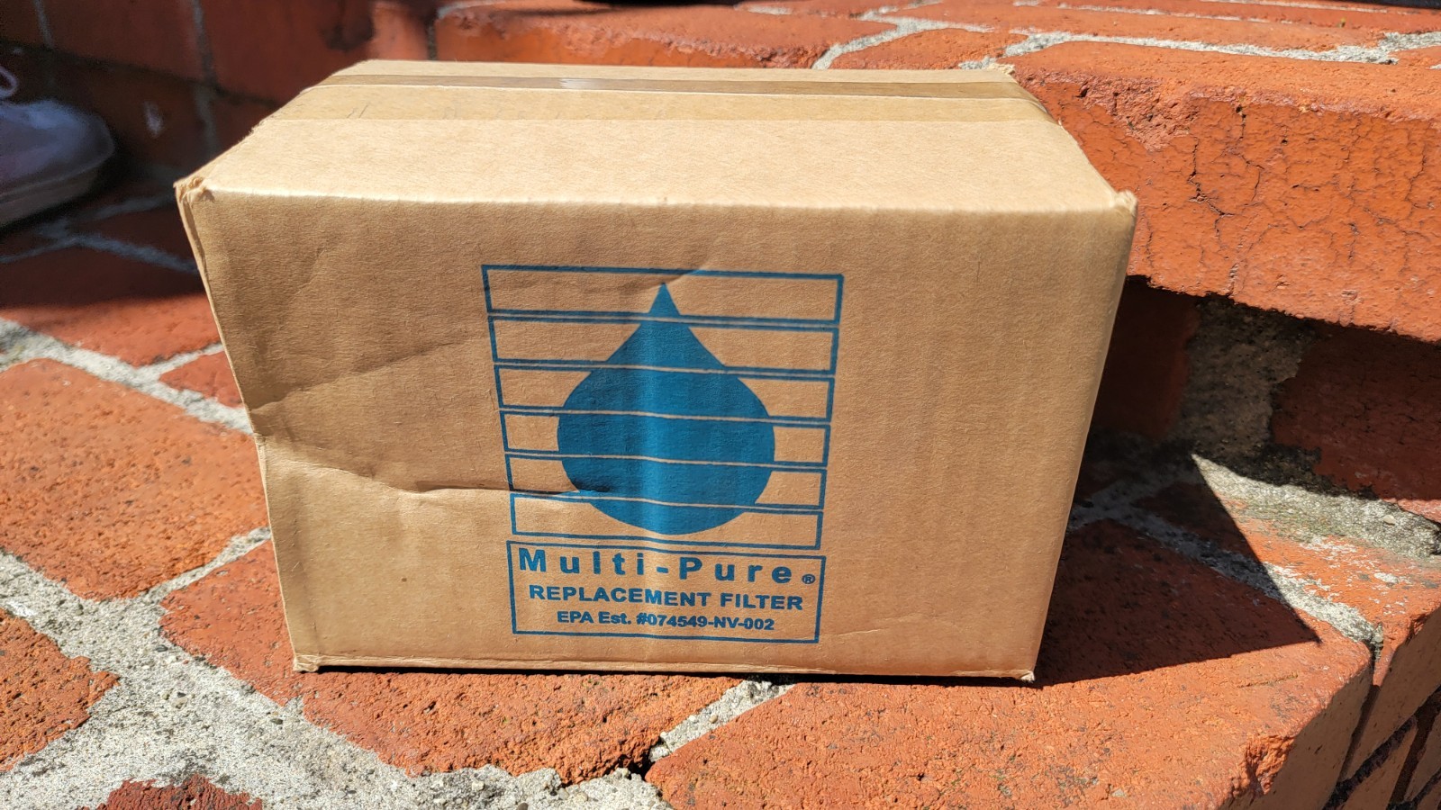 Multi-pure Replacement Filter CB6 Old factory Stock With Filter Wrap New In Box