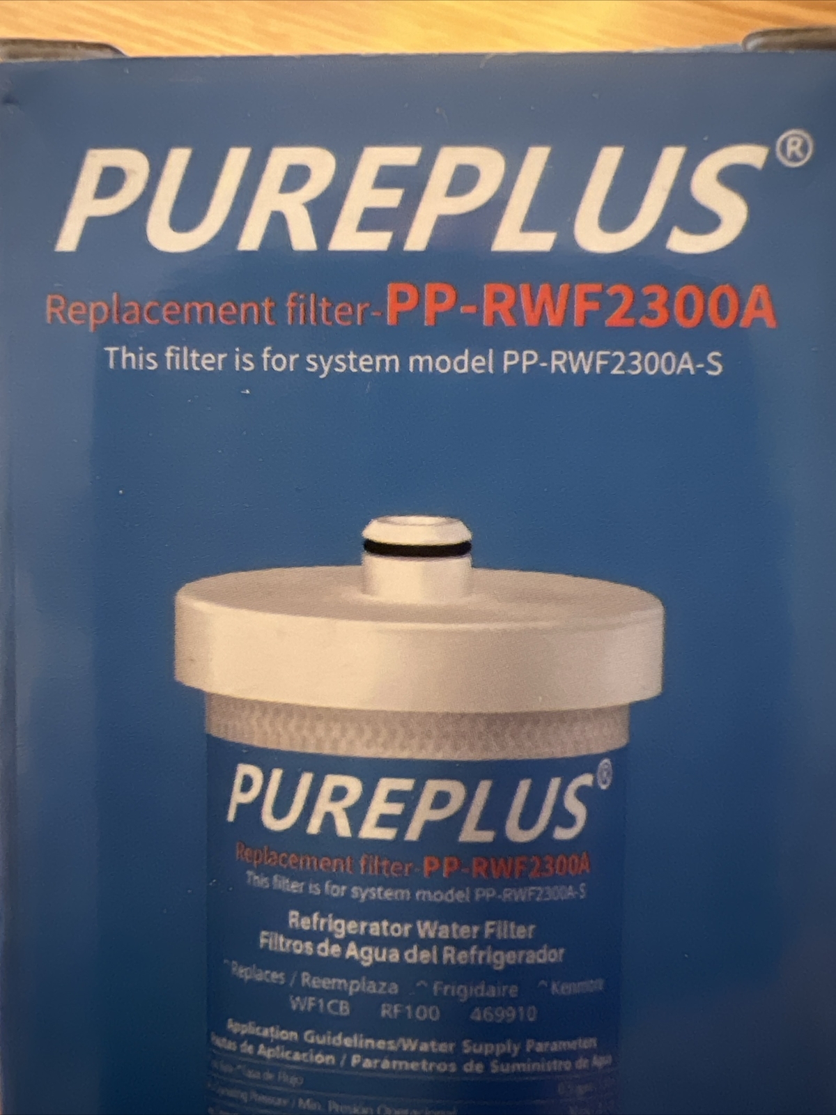 2 pk PurePlus Replacement Water Filter PP-RWF2300A / For Frigidaire / Kenmore