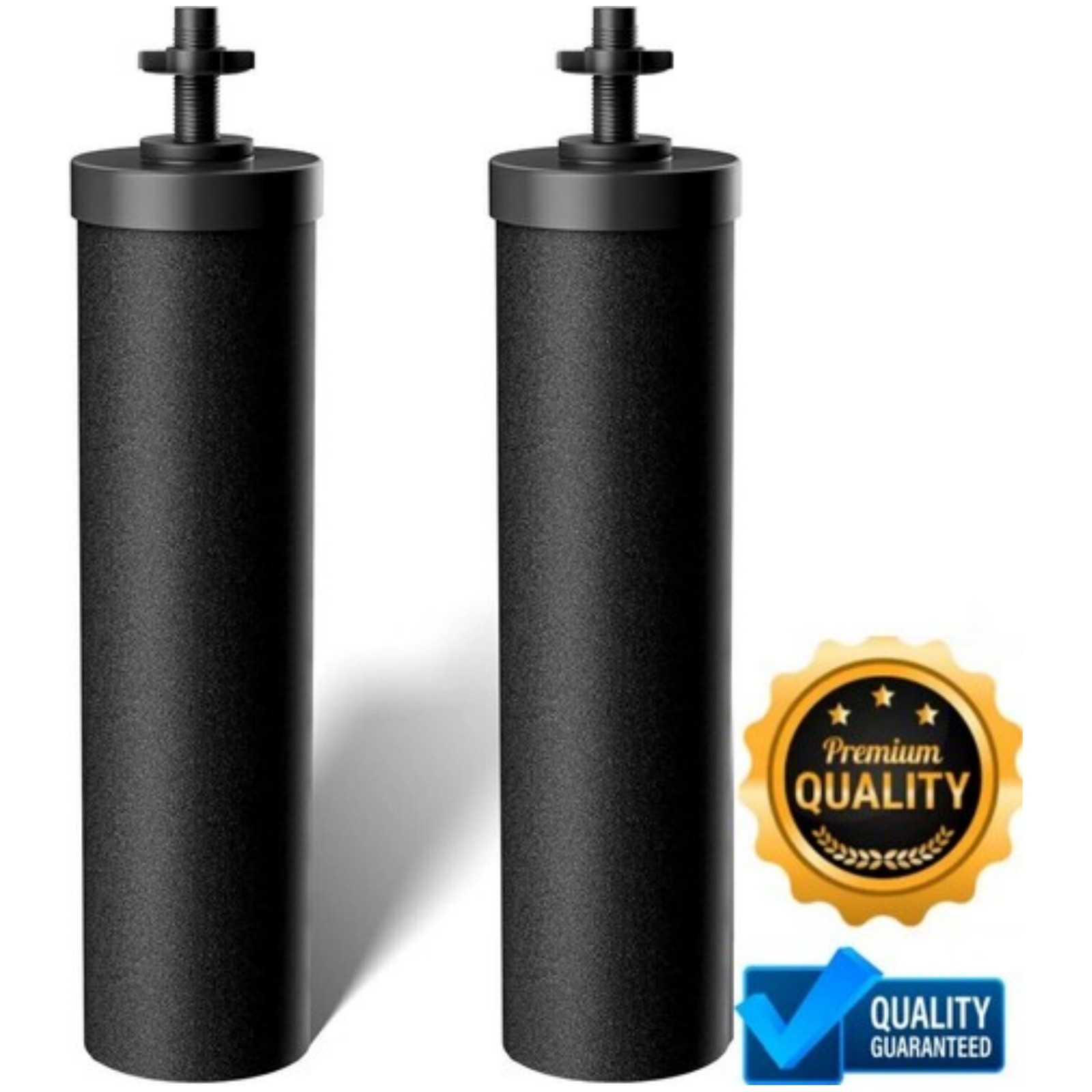 2Pack Water Filter Replacement for Berkey® BB9-2 Black Activated Carbon Filters