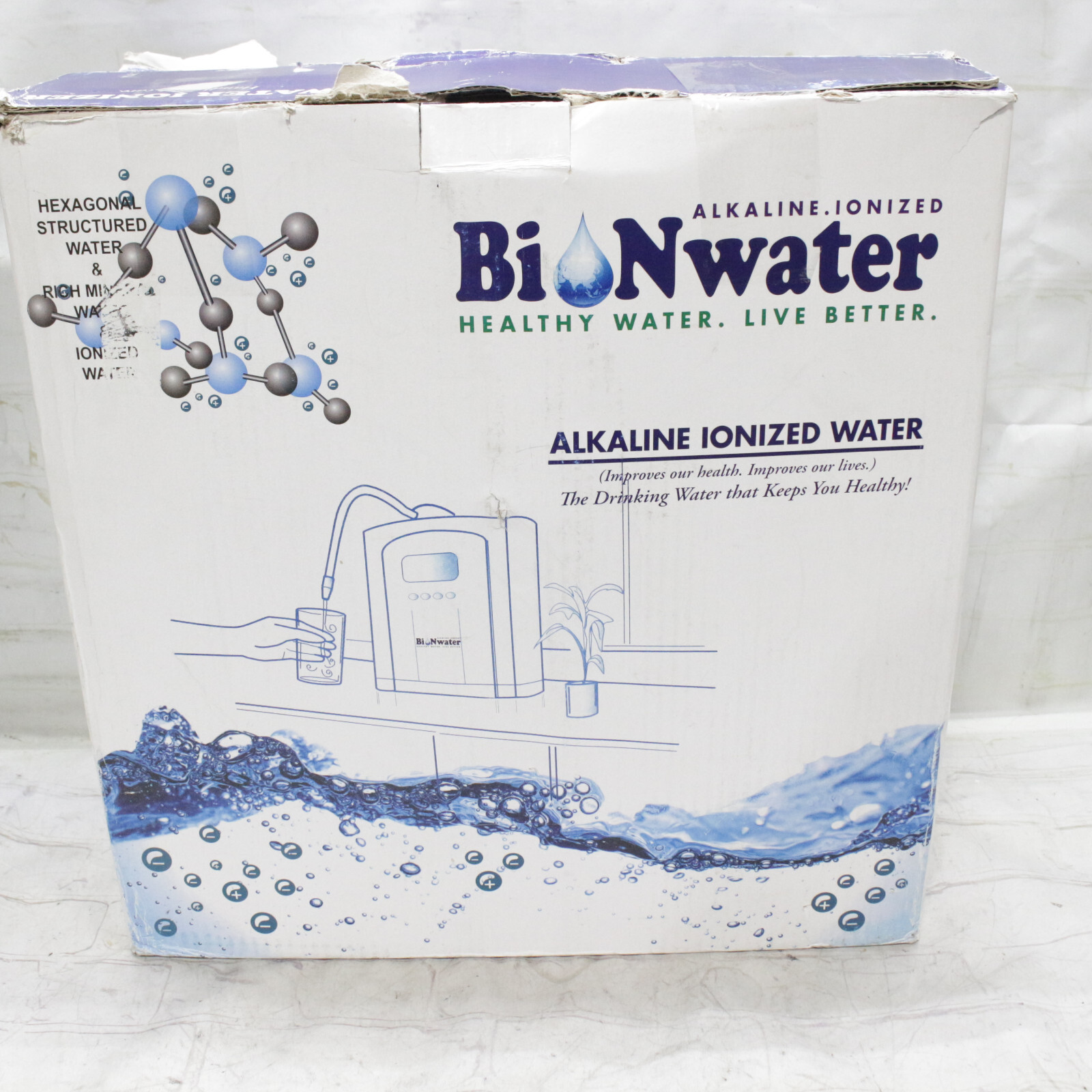 Alkaline Bion Water water filter ionizer pH balance System Read Need new Filters