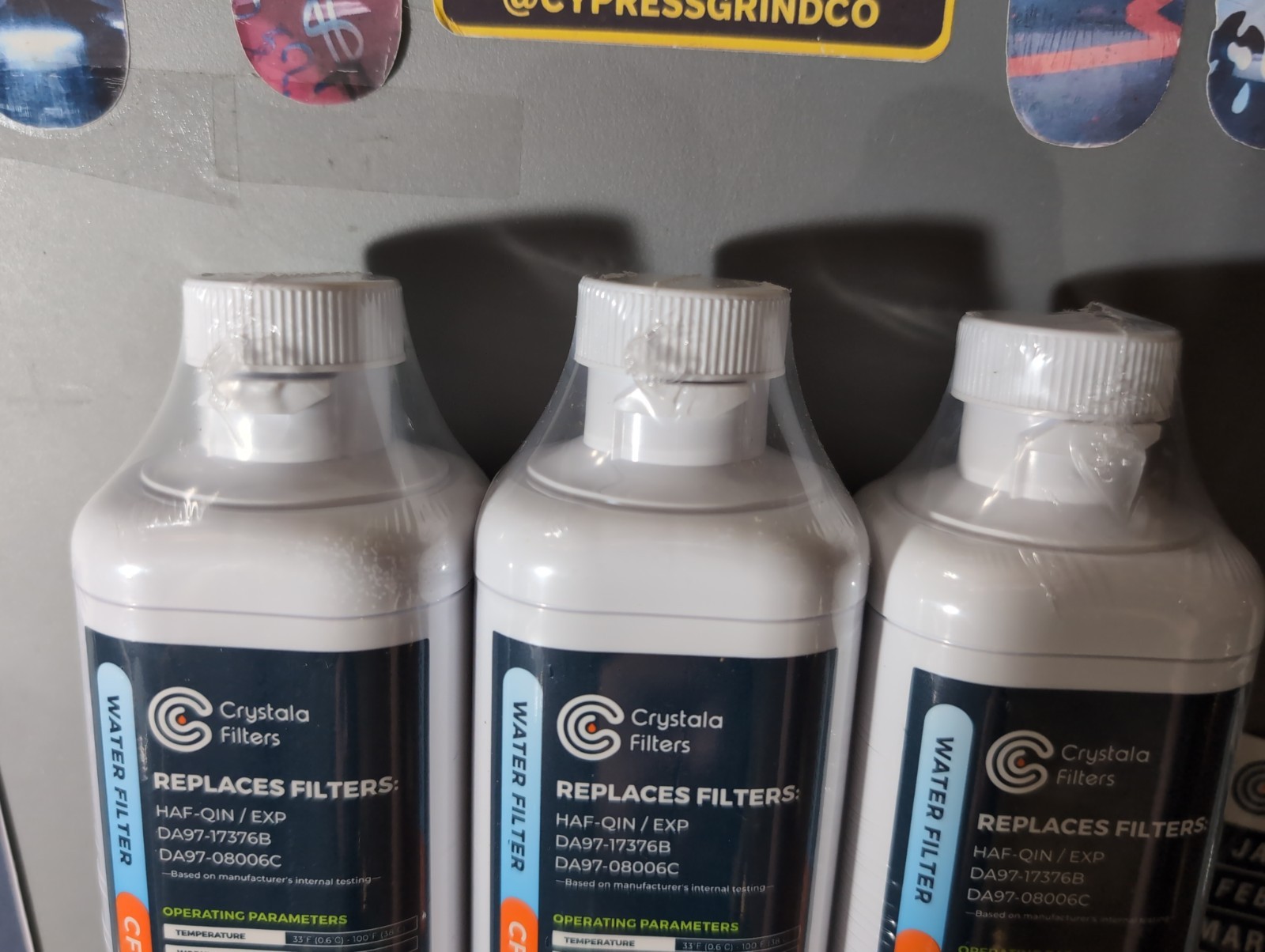 Samsung HAF-QIN Refrigerator Water Filter DA97-17376B CF17 3 Pack