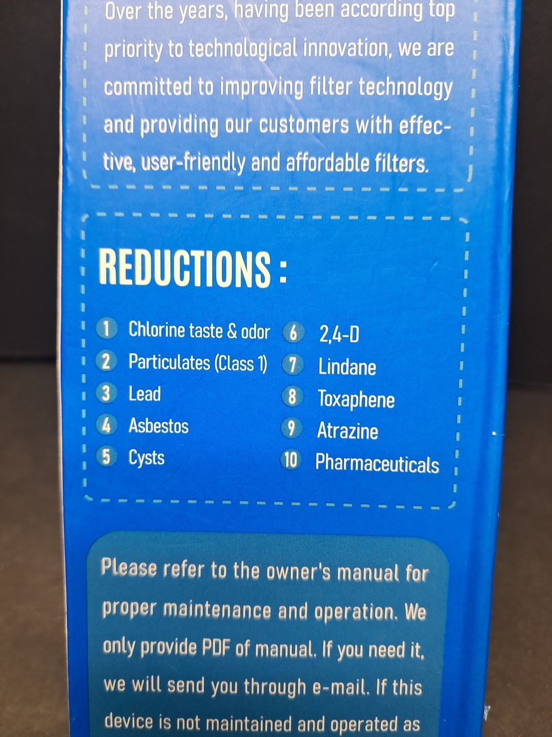 💯 Percola Refrigerator Water Filter Pack 1 See Description Please NIOB