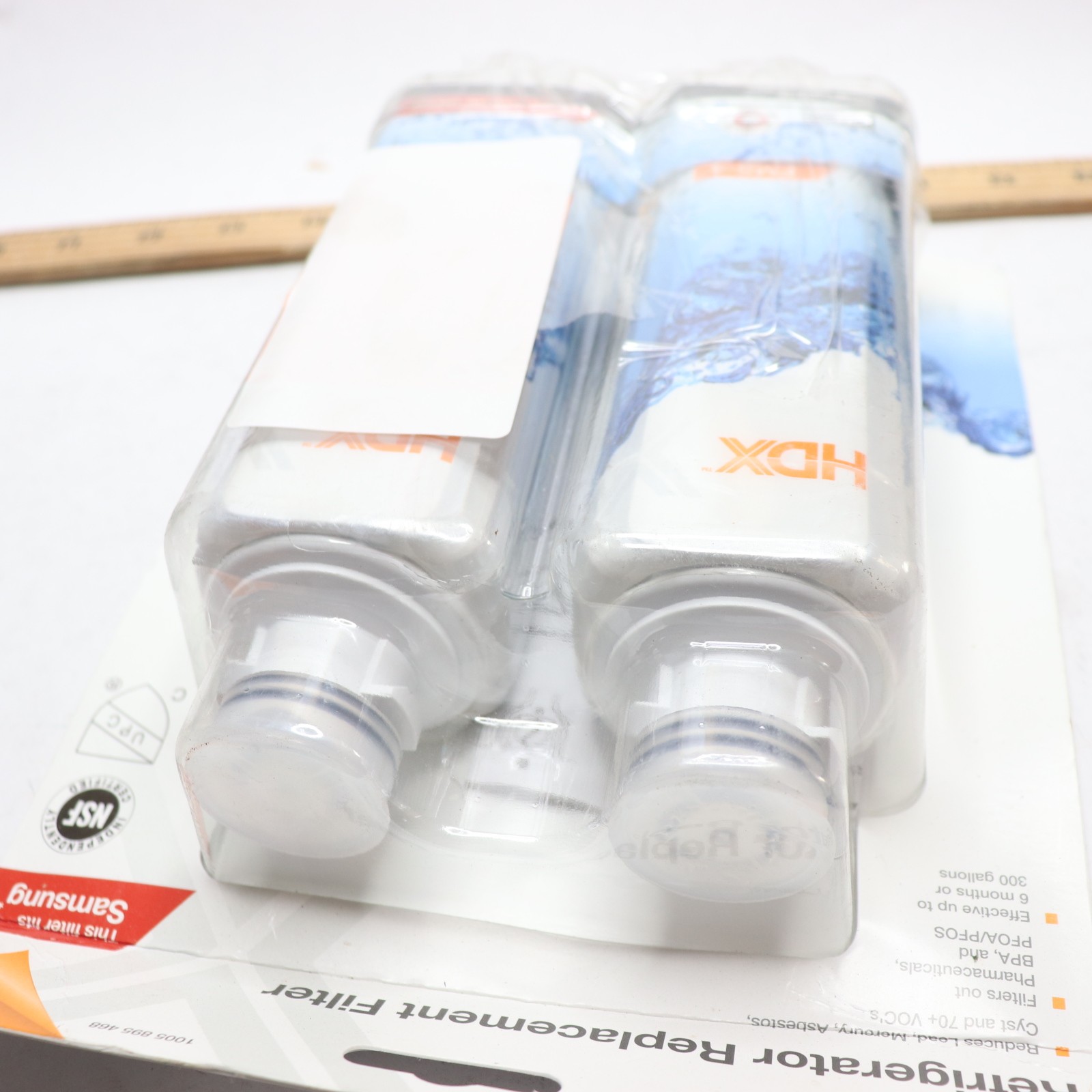 (2-Pk) HDX Refrigerator Water Filter Replacement Fits Samsung