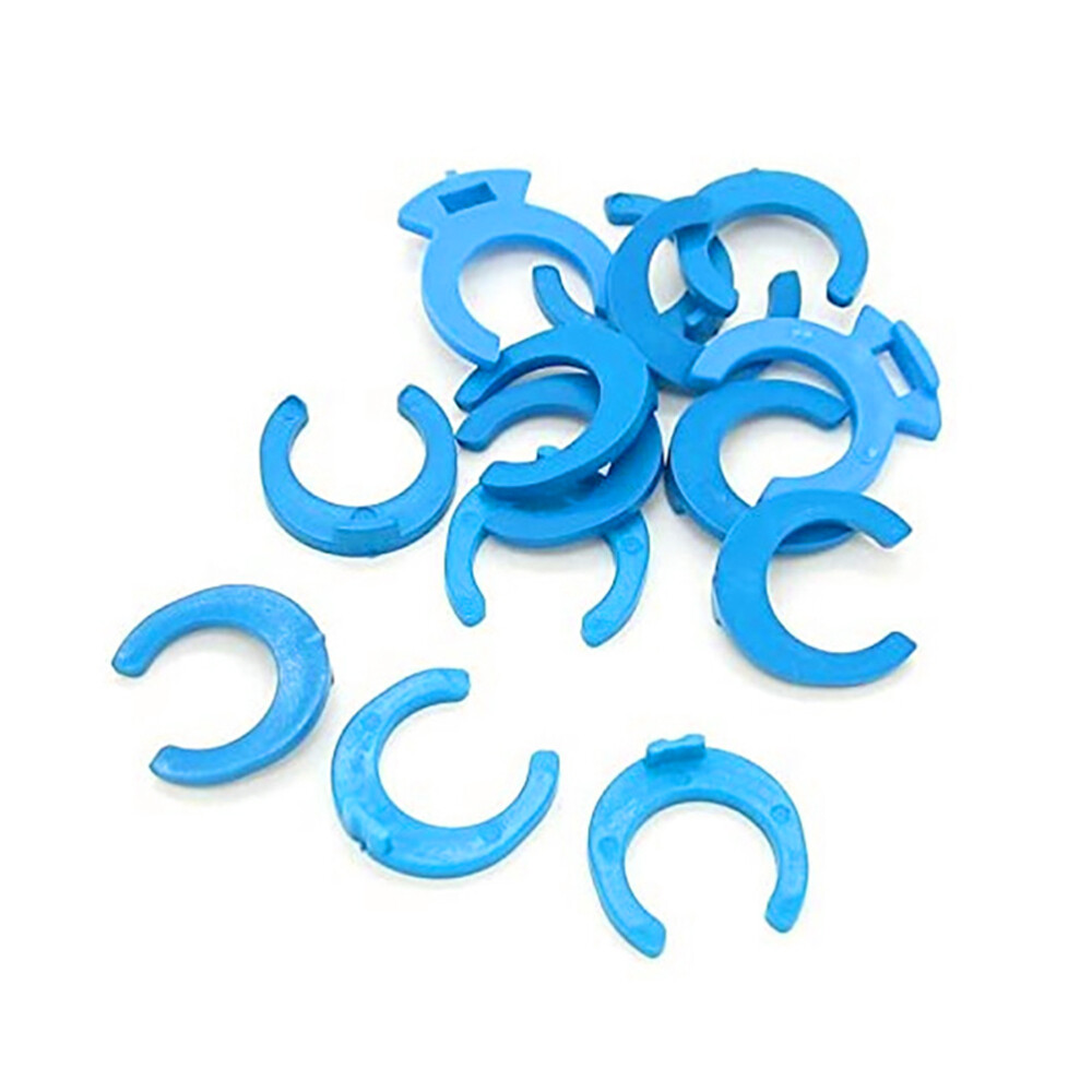 50PCS Water Filter Locking Clip 1/4 Inch Filter System Clamp Pipe Fitting