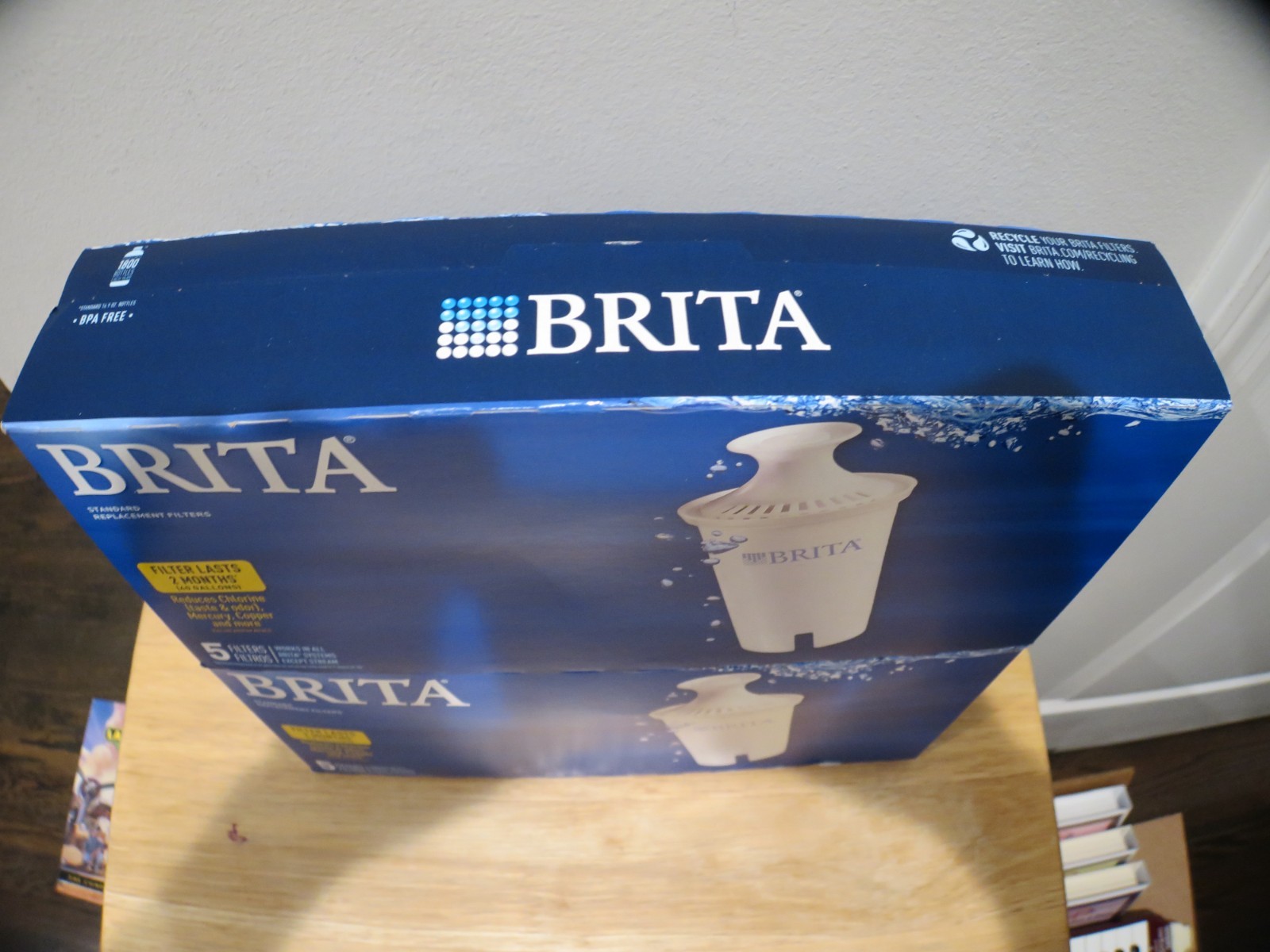 Brita Replacement Pitcher Filters – 10 Pack 987554 Genuine OEM Standard NEW