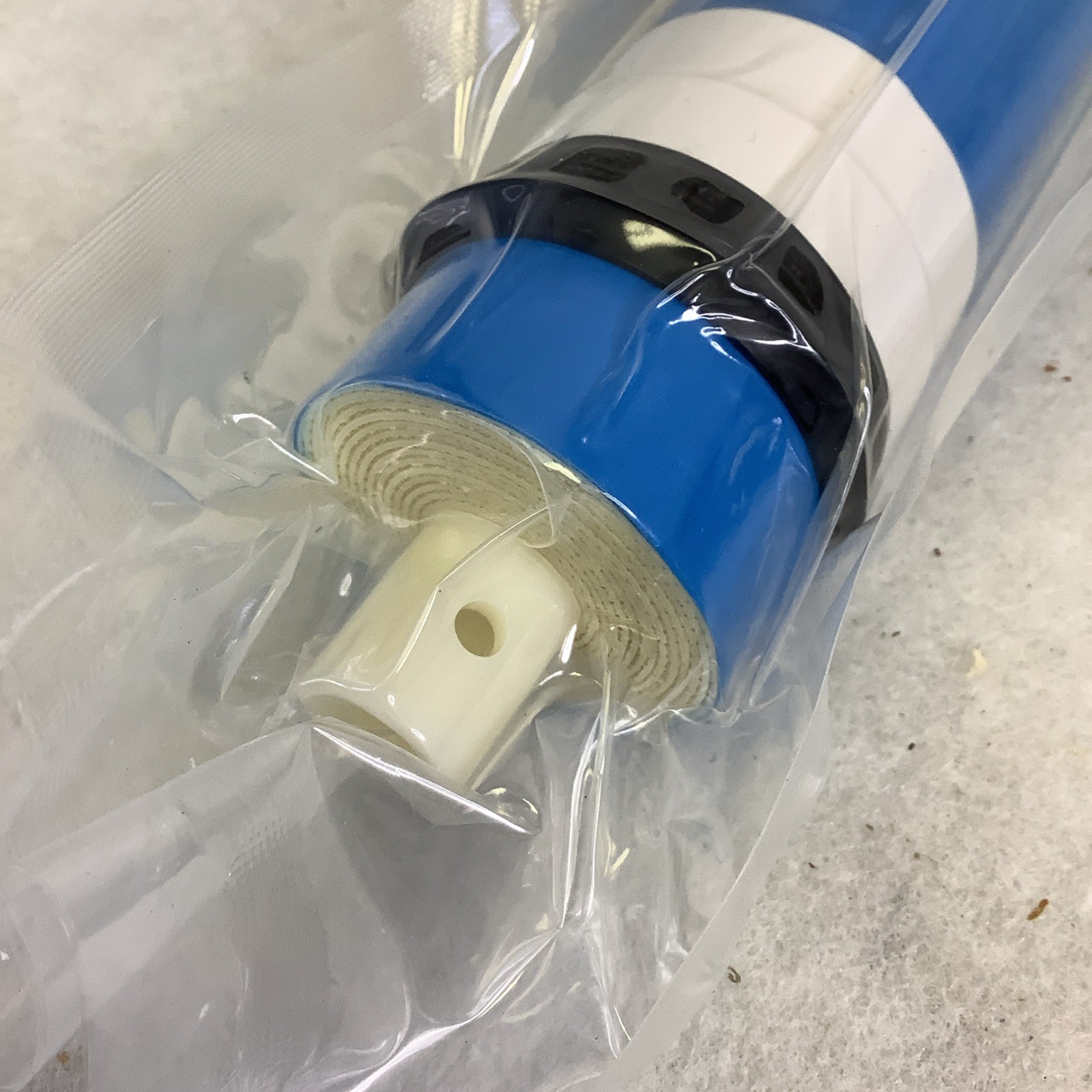 100 GPD RO Reverse Osmosis Membrane Water Filter, Housing, Wrench And Connectors