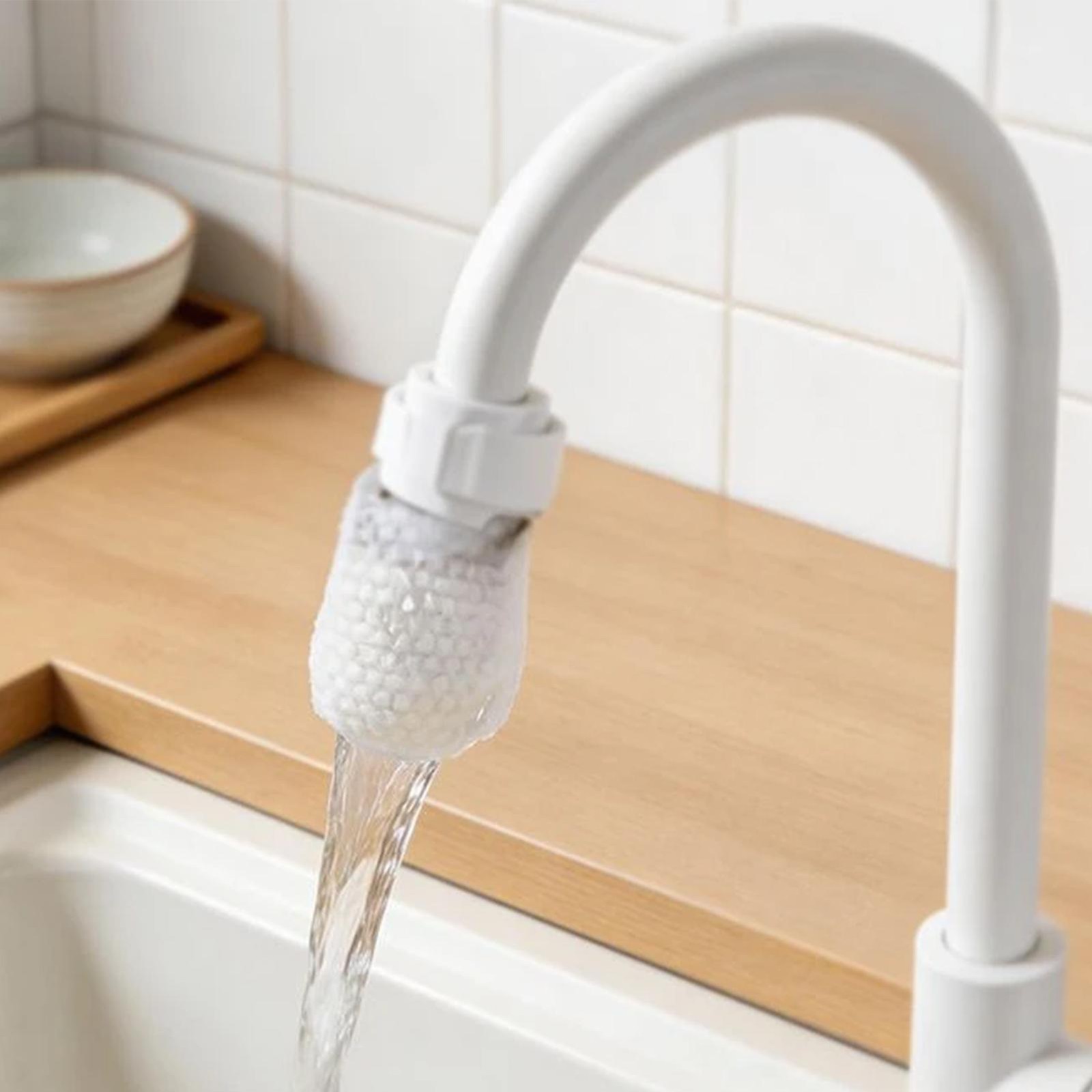 Faucet Filter Cotton Bag 30 Pieces Splash-Proof Kitchen Sink Faucet Filter Bag
