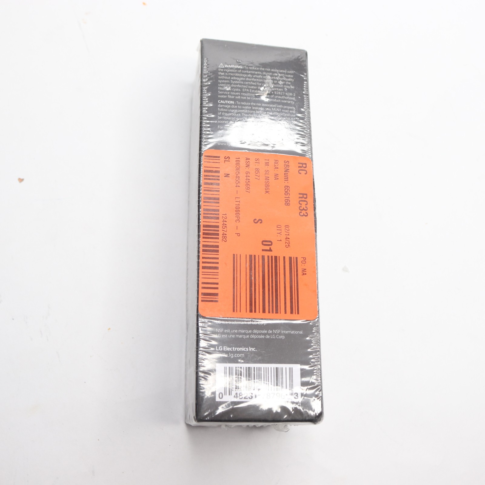 LG Replacement Refrigerator Water Filter LT1000P