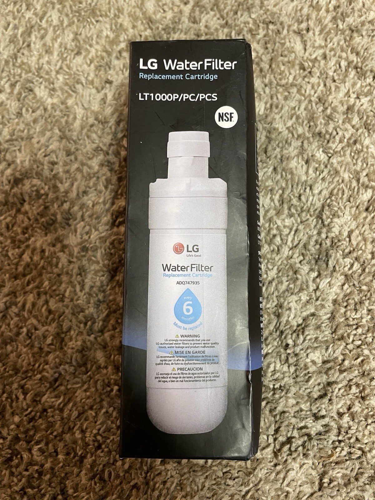 17 LG Refrigerator Water Filter LT1000P/PC/PCS Replacement Cartridge – FREE SHIP