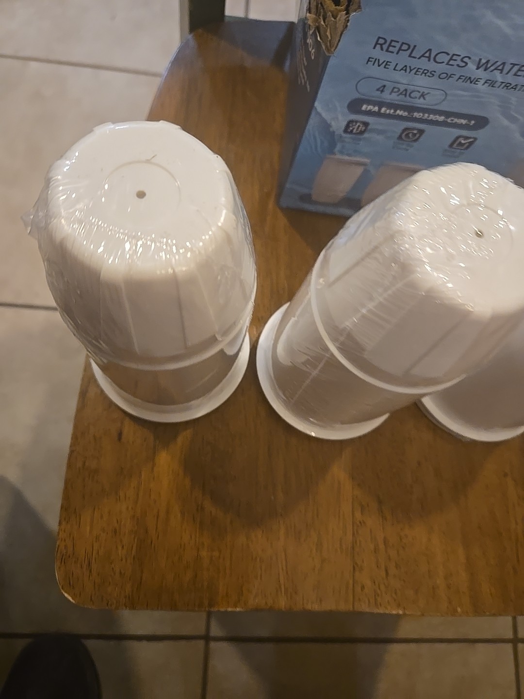 4x Water Filter Replacement for Zero Water ZR-017, ZR-001 Pitcher Water Filter