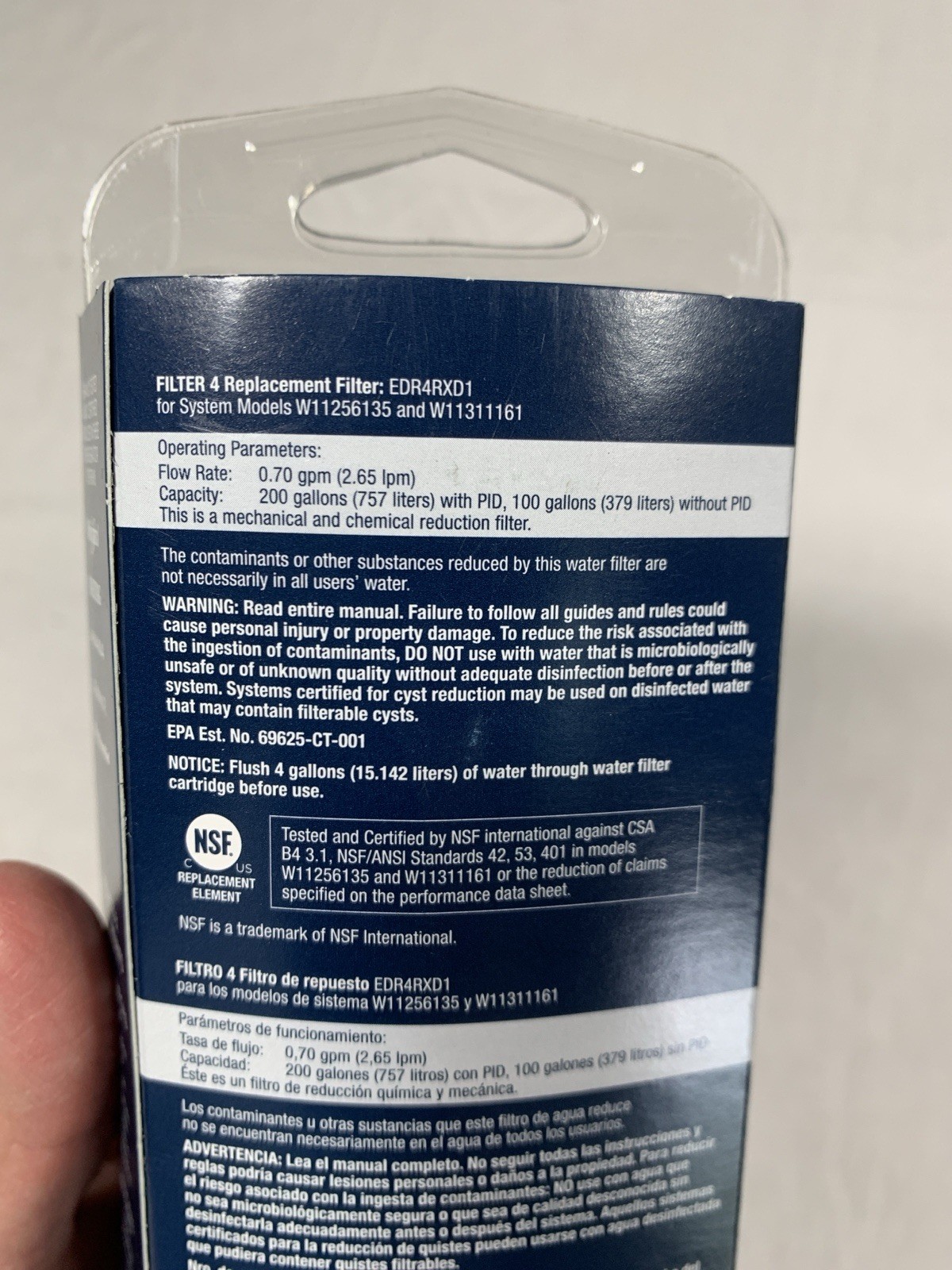 EveryDrop EDR4RXD1 Ice and Water Refrigerator Water Filter 4 (2 Available)