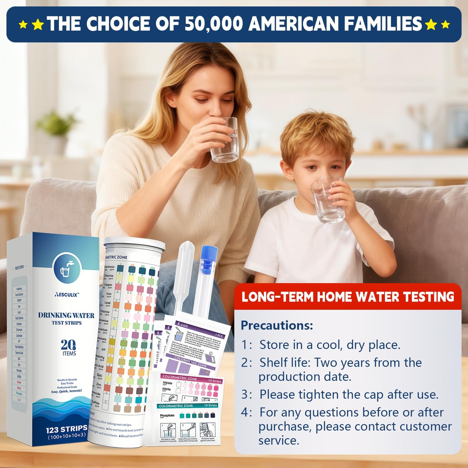 20 in 1 Water Tester for Drinking Water, Well Testing Kit, Suitable…