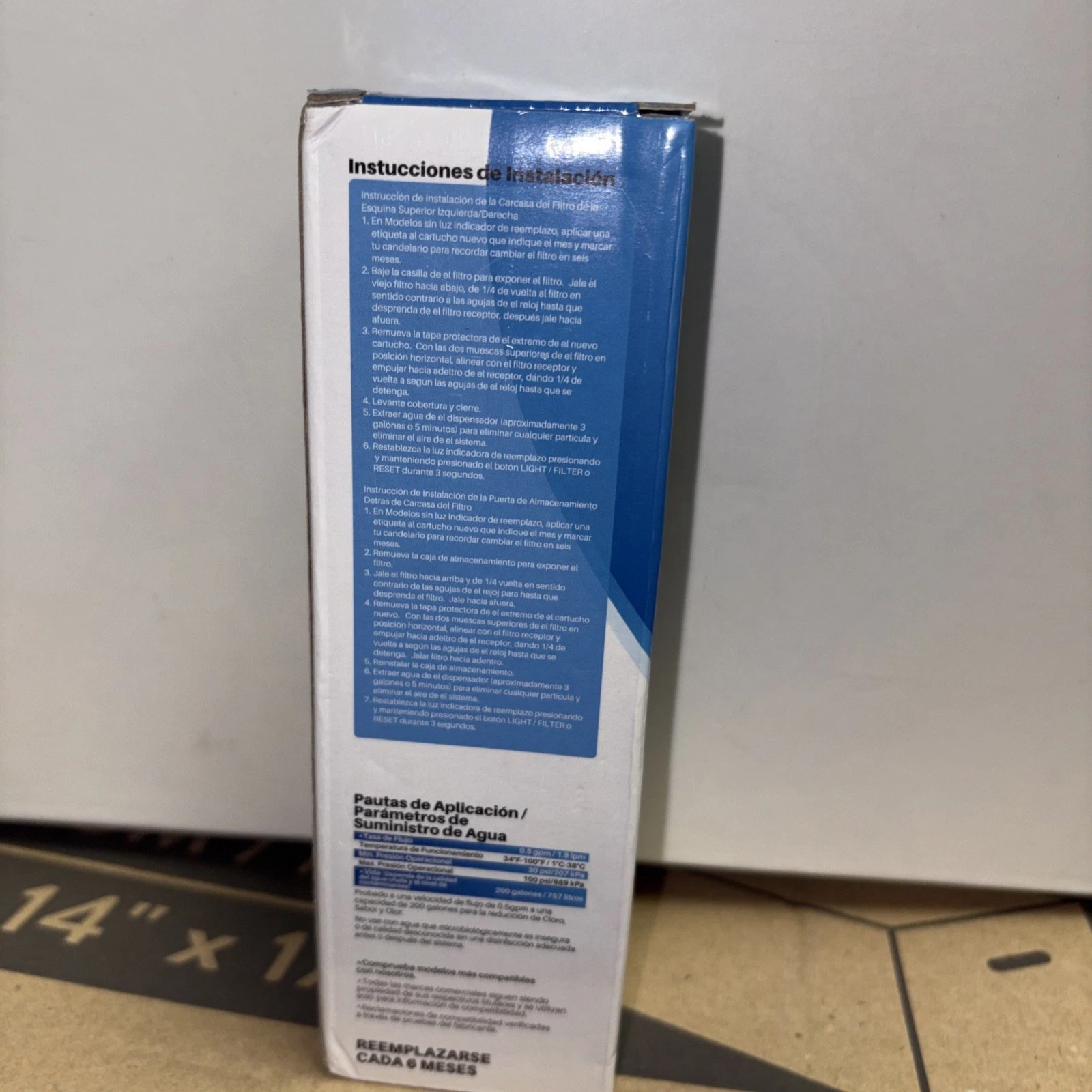 ICEPURE RWF4700AC Replacement Refrigerator Water Filter For LG/Kenmore
