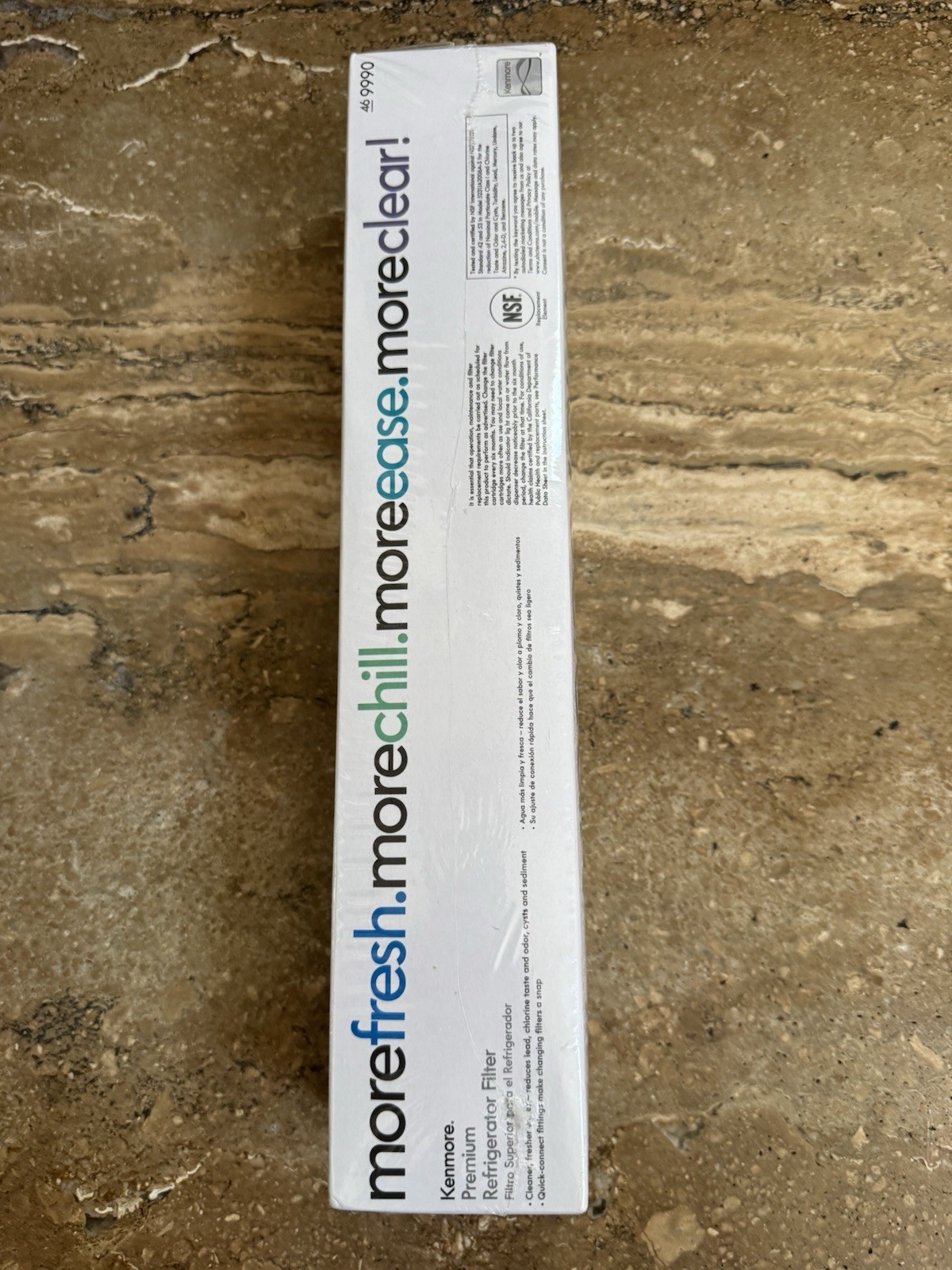 KenmoreClear! Premium Refrigerator Water Filter 46-9990 Brand New Sealed