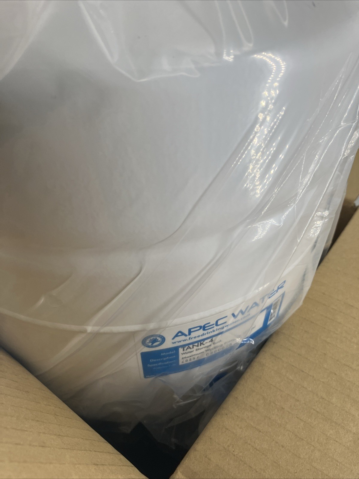 APEC TANK-4 Water Systems 4 Gallon Residential Pre-Pressurized Reverse