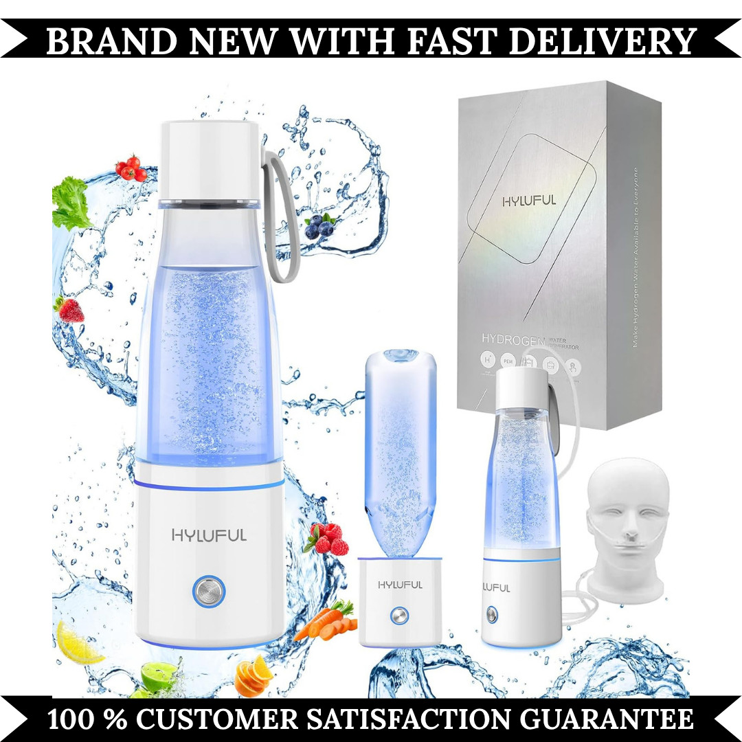 5000PPB Hydrogen Water Bottle 3-in-1 SPE PEM Generator Water Ionizer