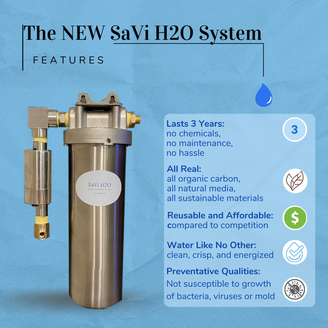 SaVi H2O UNDER SINK 3+ YEARS WATER FILTER SYSTEM