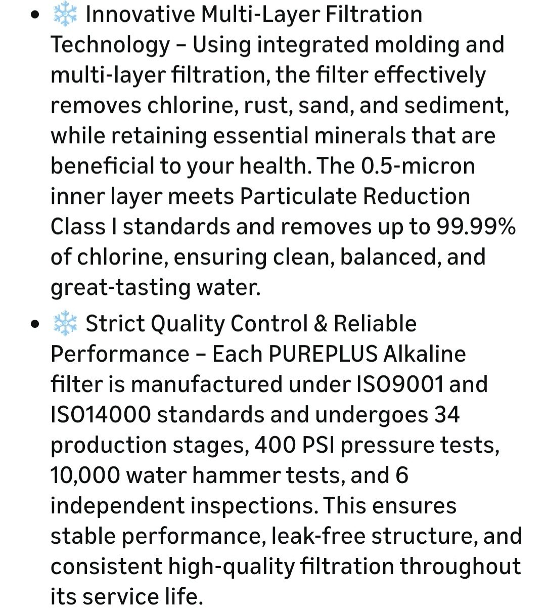 PUREPLUS Alkaline Replacement for ADQ73613401, LG® LT800P®, LT800PC, ADQ736134,