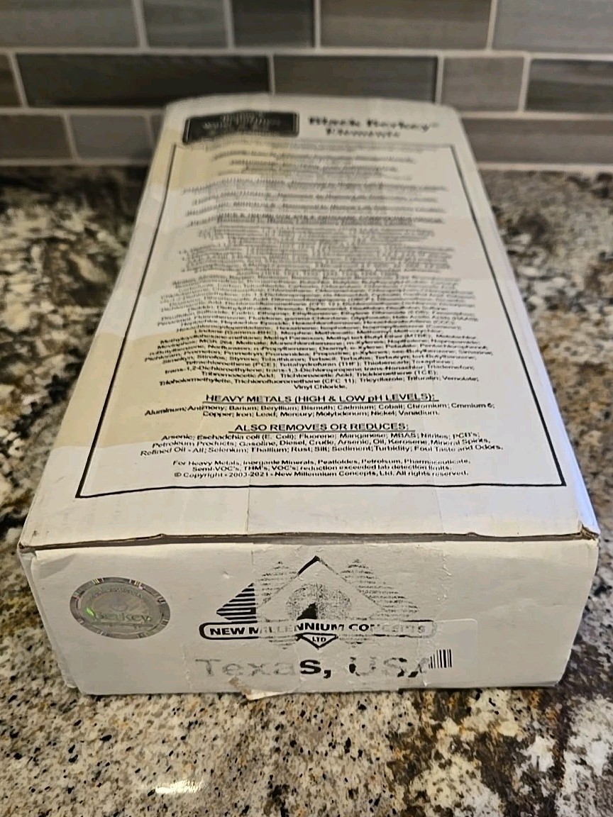Black Berkey Water Filters by New Millennium Concepts BB9-2 Authentic