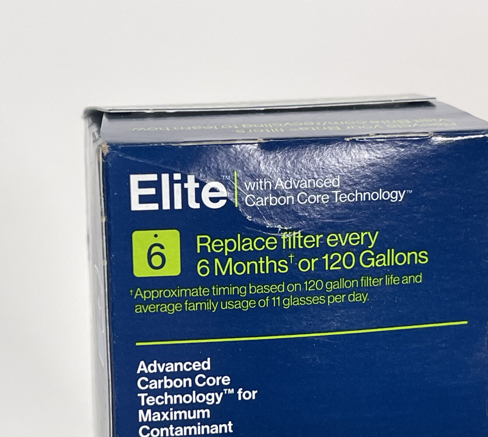 (Pack of 5) Brita Elite Replacement Filter for Brita Water Pitchers (OB06) – New