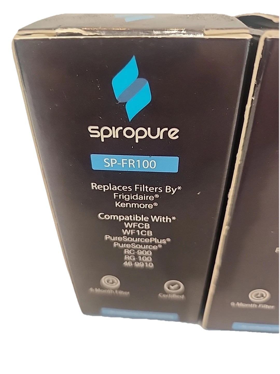 Spiropure Lot of 3 Frigidaire/Kenmore Refrigerator Water Filter SP-FR100