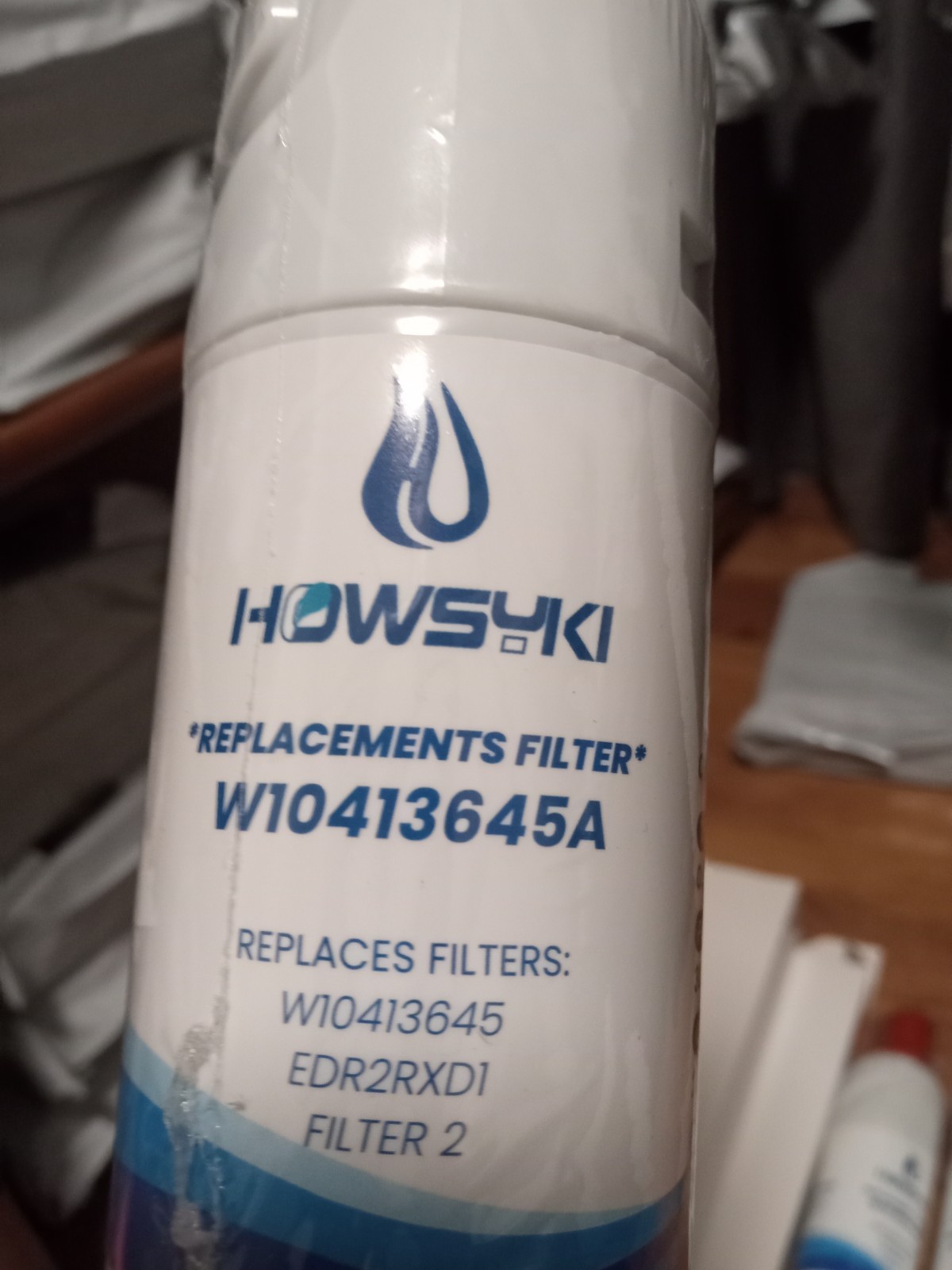6 pack Howsyki Refrigerator Ice & Water Filter 6 NEW SEALED