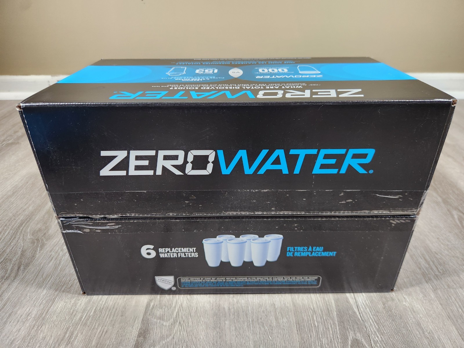 6 Pack Culligan Zero Water Filter 5 Stage Advanced Filtration ZR-006 Replacement