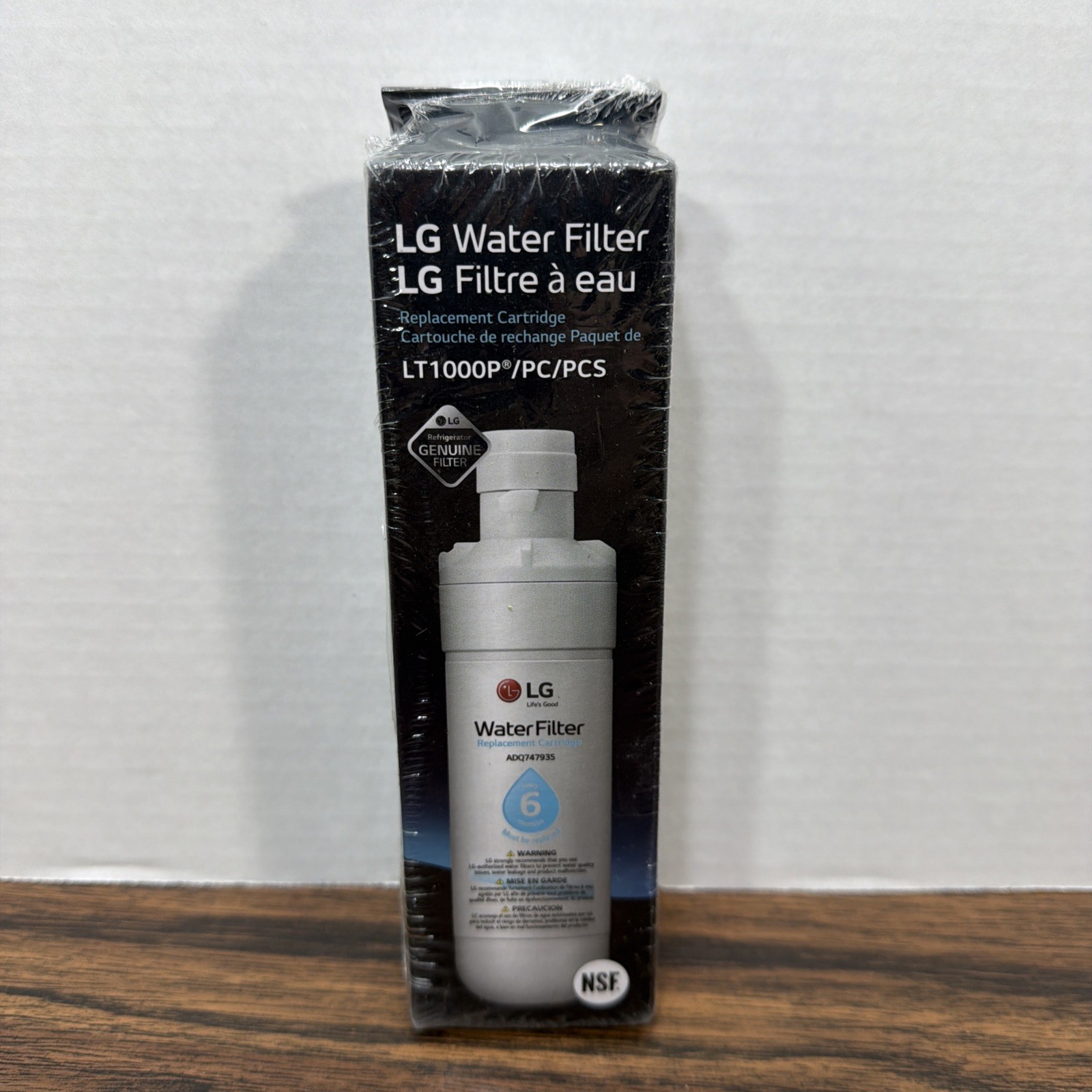 LG LT1000P – 6 Month / 200 Gallon Capacity Water Filter New Sealed