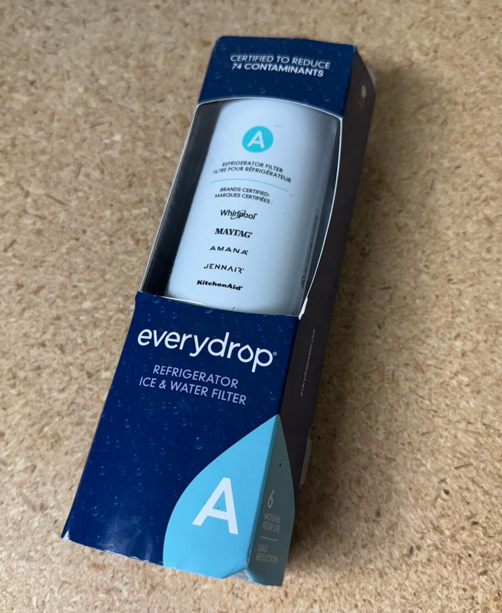 Everydrop by Whirlpool EDRARXD1 Refrigerator Water Filter A – Genuine OEM Ice &