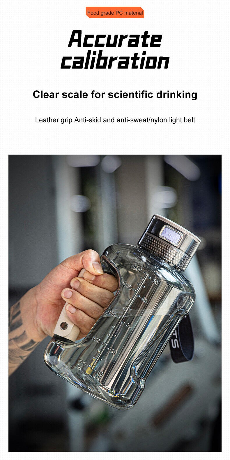 Hydrogen Water Bottle 1.5L Hydrogen Rich Portable Rich Hydrogen Water Generator