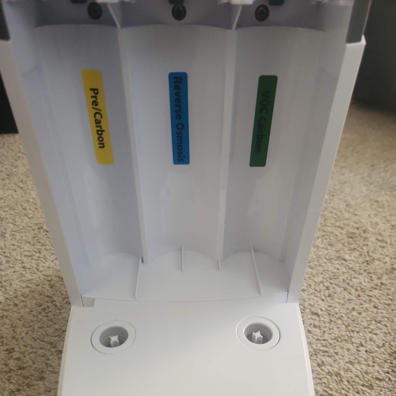 Base Only – AquaTru Carafe Countertop Glass Water Purifier – Model AT100