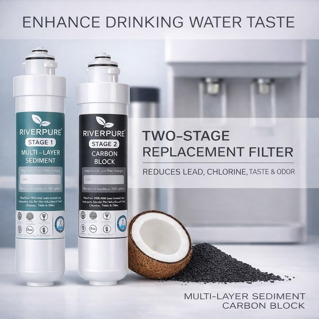 Two-Stage Replacement Filter Compatible with Avalon Coolers – 1500 Gallon Capaci
