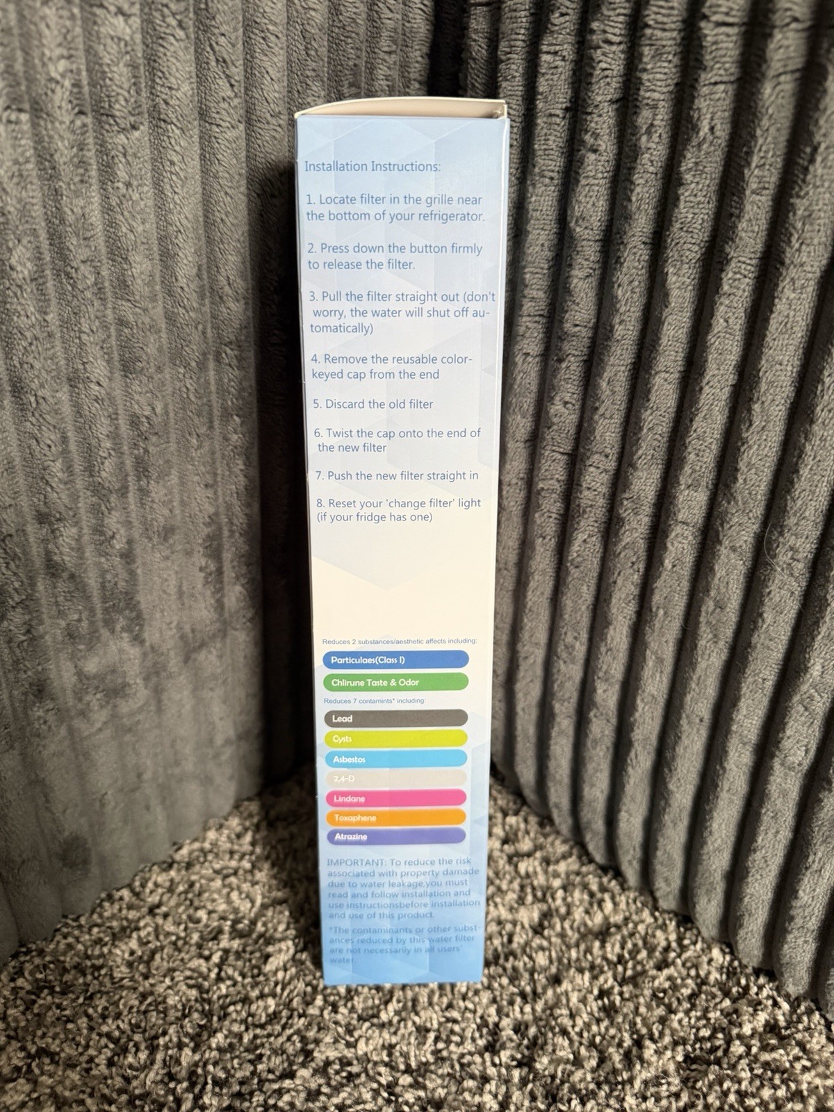 New Sealed Waten ULTRAWF 469999 Refrigerator Water Filter For Frigidaire Kenmore