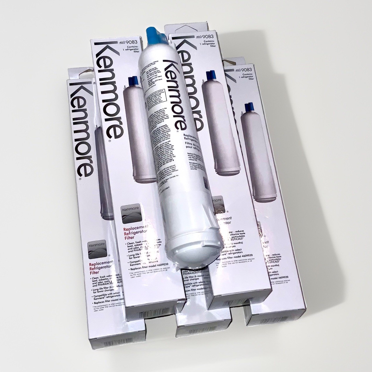 5 PACK – 460-9083 Replacement Refrigerator Water Filter Cartridges Fits: Kenmore