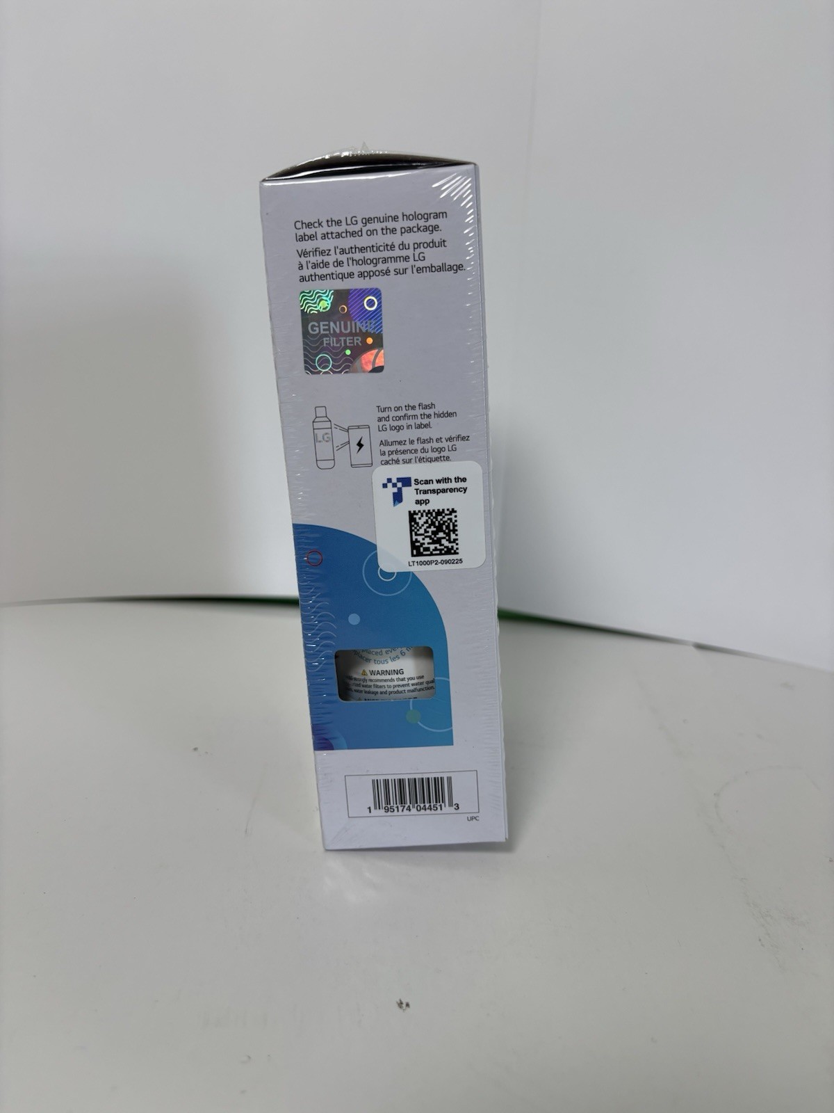NEW SEALED LG LT1000P2 6-Month/200 Gallon Refrigerator Replacement Water Filter