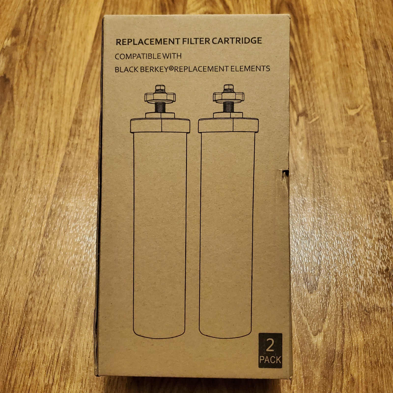 Water Filter Replacement for Berkey BB9-2 Water Filter Black Berkey Filters