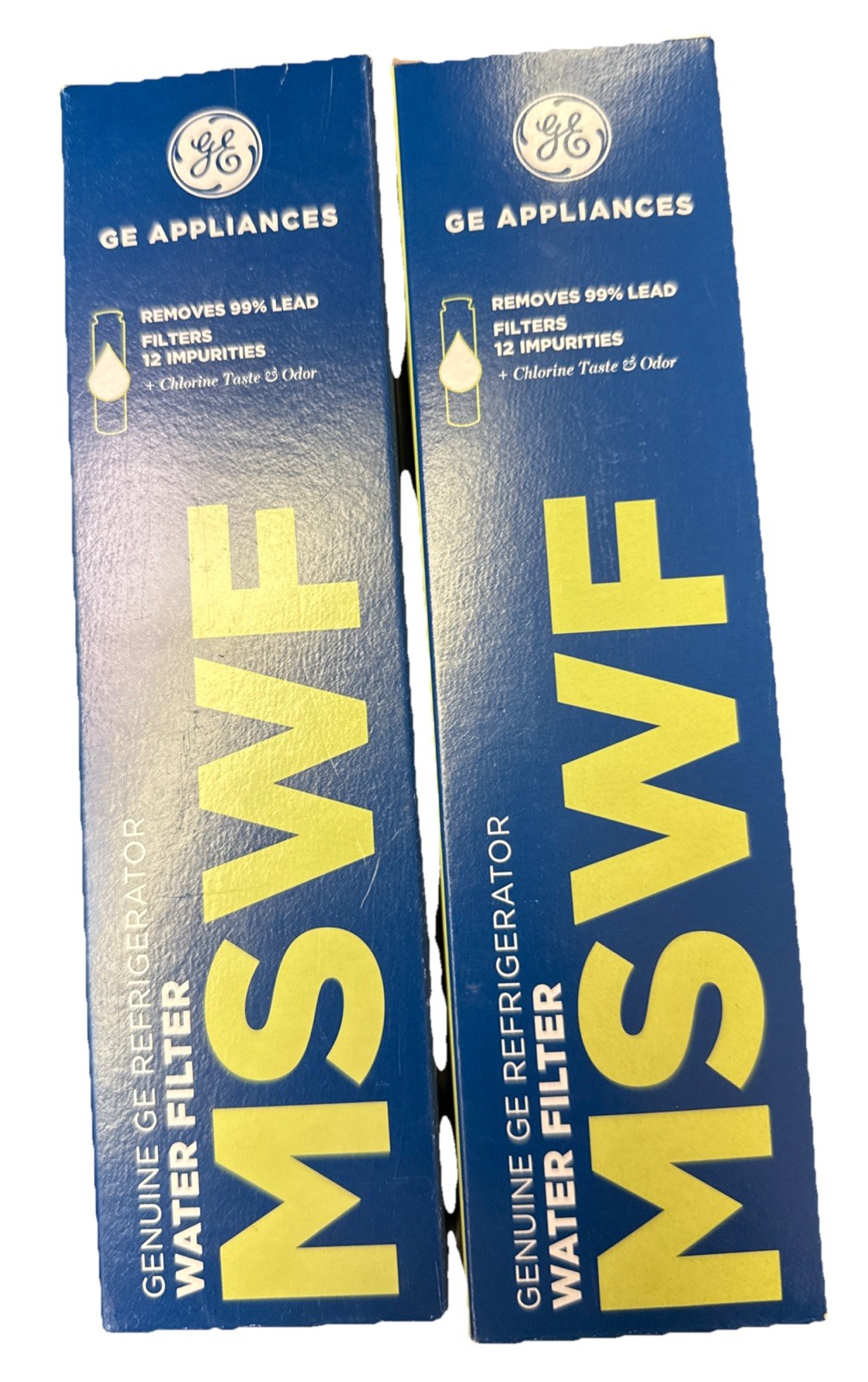 **NEW** (2) MSWF Refrigerator Water Filters for GE Appliances **GENUINE OEM**