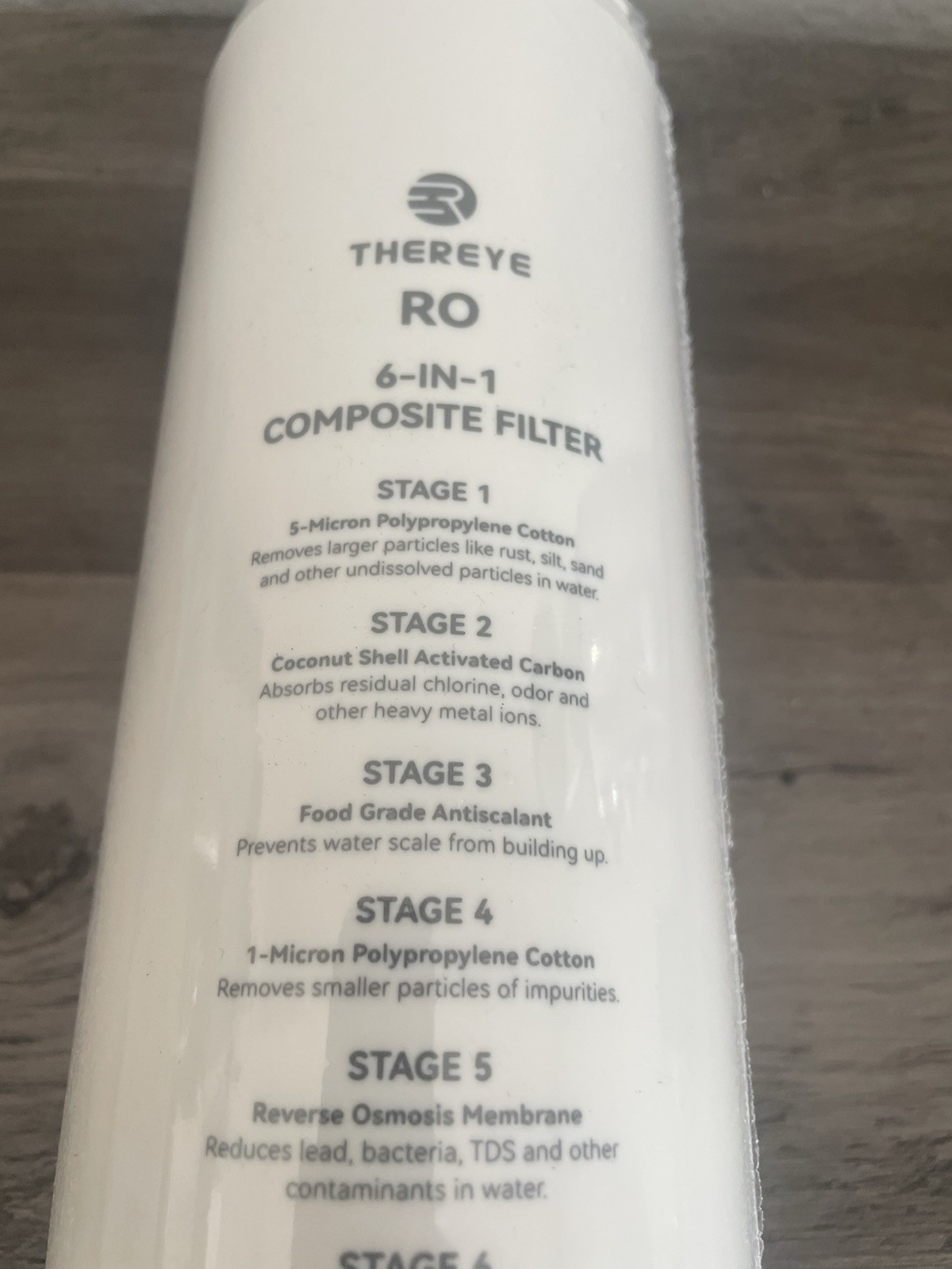 Thereye 6-in-1 RO Water Filter Element for WP01 SEALED
