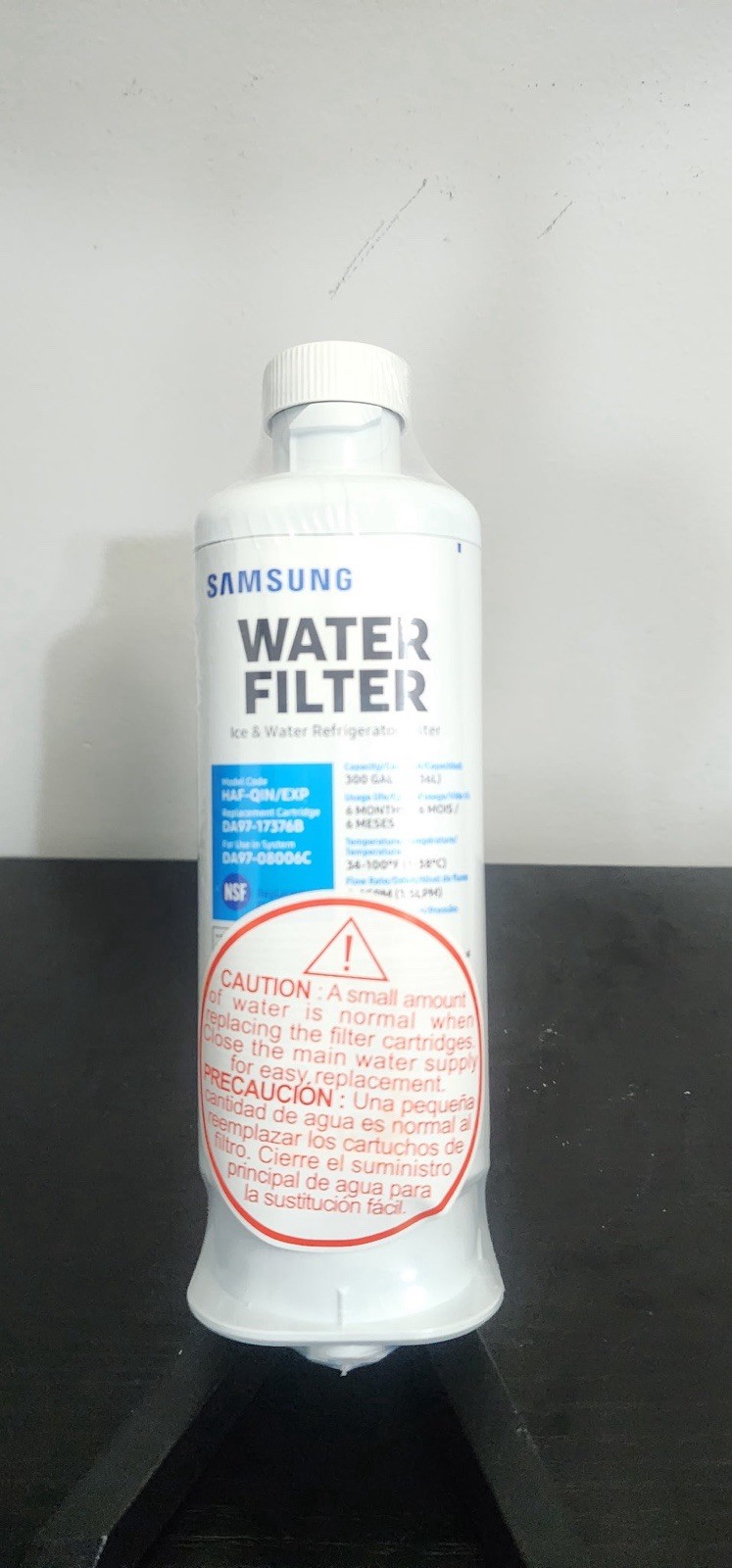 1 PACK NGenuine Samsung DA97-17376B HAF-QIN/EXP REFRIGERATOR Water Filter